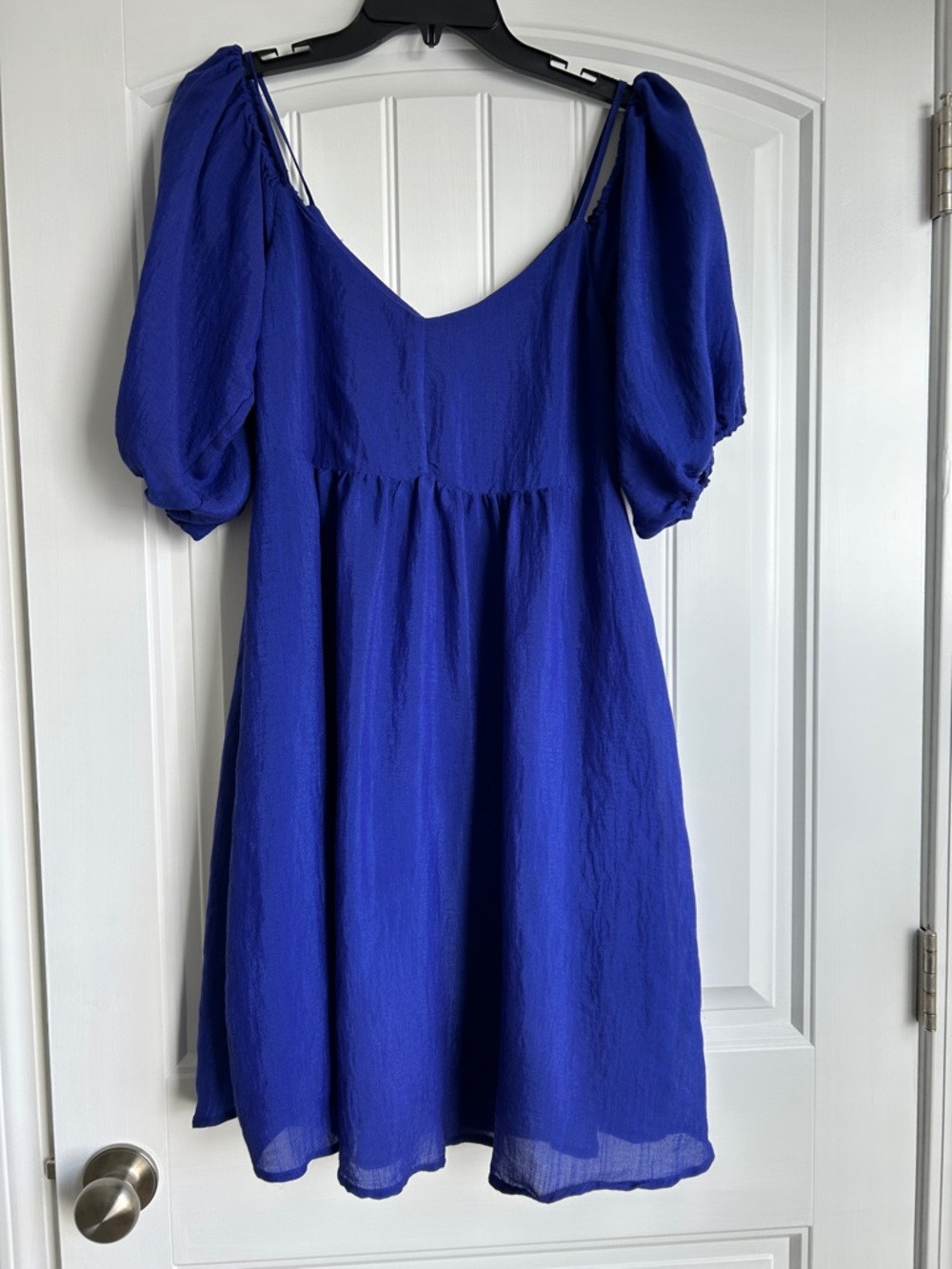 Moulinette Soeurs Cobalt Blue Dress Detail